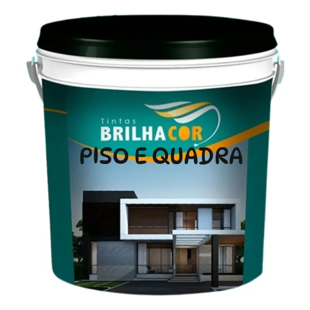 Tinta Piso Calçada Quadras Tinta Com Brilho Facil Limpeza