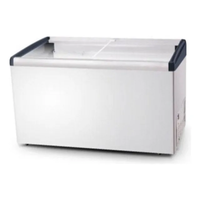 Freezer 336l Vidrio Recto 3 Canastos Horizontal- Abc Home