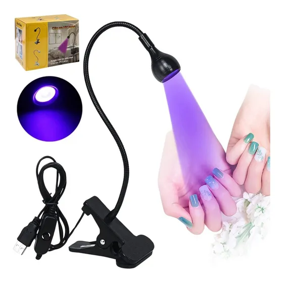 Mini Cabine Luminária Mesa Lanterna Led Uv Secagem Gel Unhas