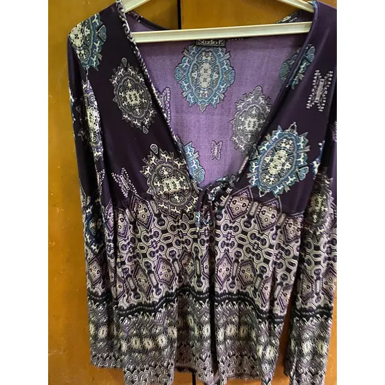 Blusa Dama Studio F Original Talla M. Usado