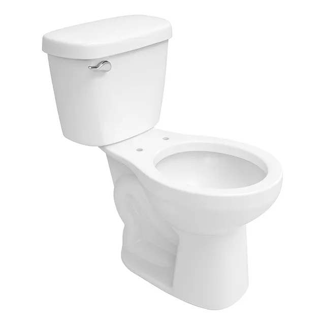 Wc Sanitario 2 Piezas Basico Color Blanco Incluye Herrajes Blanco
