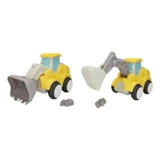 2x Juguetes De Coche De Ingeniería, Recuerdo 2x Juguetes De Coche De Ingeniería, Recuerdo