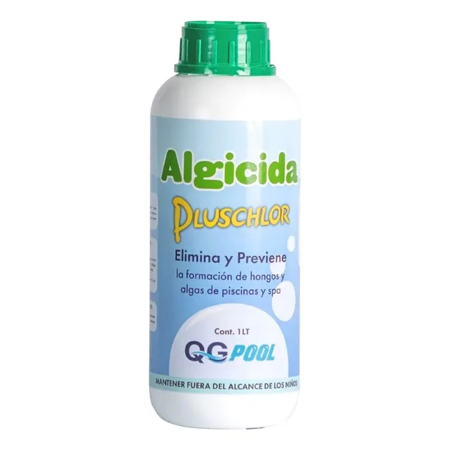 Alguicida Pluschlor 1 Litro Para Piscina