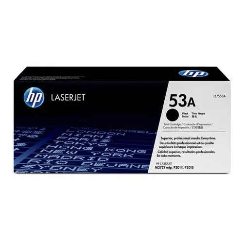 Toner Hp 53a Q7553a Color Negro