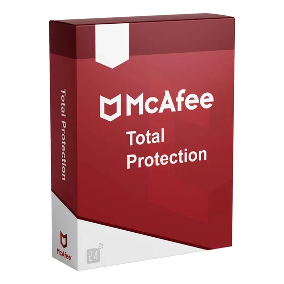 Antivirus Mcafee Total Protection Key 4 Años 1 Pc