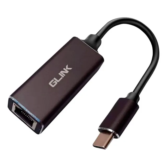 Adaptador Tipo C A Rj45 Gigabit 10/100/1000 Mbps Glink