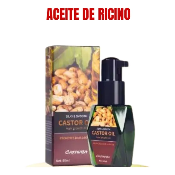 Aceite De Ricino Fortalecimiento Y Crecimiento Del Cabello