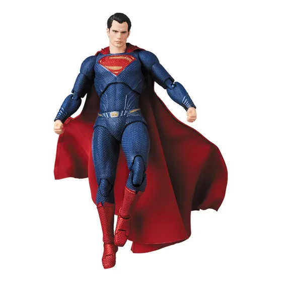 16cm Superman Mafex 057 Super Man Action Figure Model Toys
