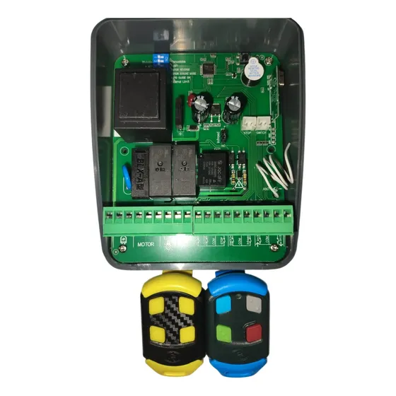 Tablero Motor 3 Cables Receptor Integrado Y 2 Controles Nova