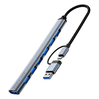 Multi Hub 7 En 1 Usb C Y Adaptador Usb 3.0 Maxima Velocidad Multi Hub 7 En 1 Usb C Y Adaptador Usb 3.0 Maxima Velocidad