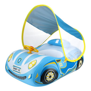 Flutuador InflĂĄvel Para Piscina De BebĂȘ Com Carro Com Dossel Flutuador InflĂĄvel Para Piscina De BebĂȘ Com Carro Com Dossel