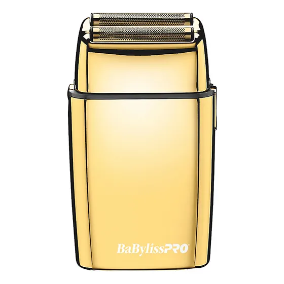 Máquina De Afeitar Gold De Doble Hoja Metálica Sin Cable