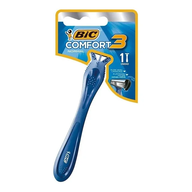 Rastrillos Desechables Bic Comfort 3 Piel Normal 1 Pza