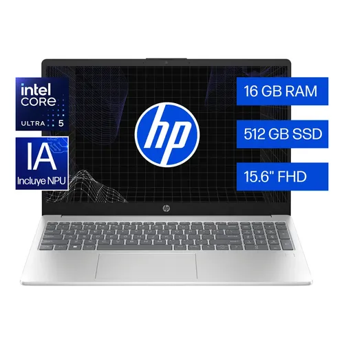 Notebook Hp 15-fd0059la Intel Core i5 16GB RAM 512GB SSD 15.6