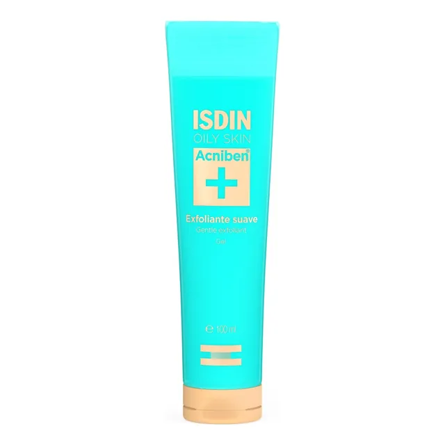 Isdin Gel Acniben Exfoliante Suave 100ml Momento de aplicación Día/Noche Tipo de piel Acneica