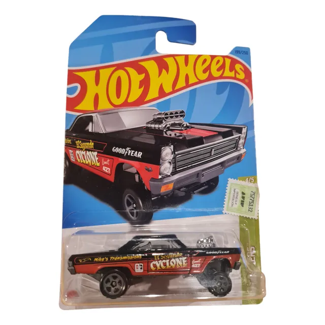 Hot Wheels N° 199 '65 Mercury Comet Cyclone 4/5 Hw Gassers