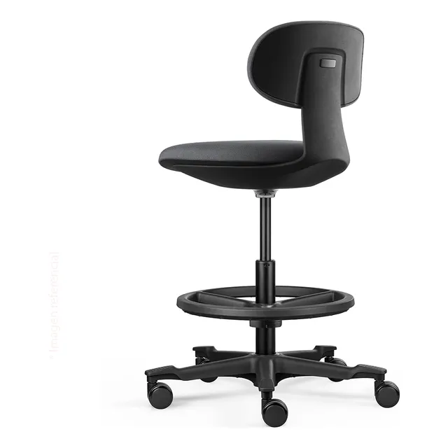 Silla Giratoria Ergonómica Yoyo Color Dark Grey Color Gris Oscuro Material Del Tapizado Tela