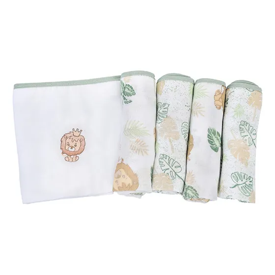 Fralda De Pano Com Bainha E Bordado Luxo 05 Un Grande