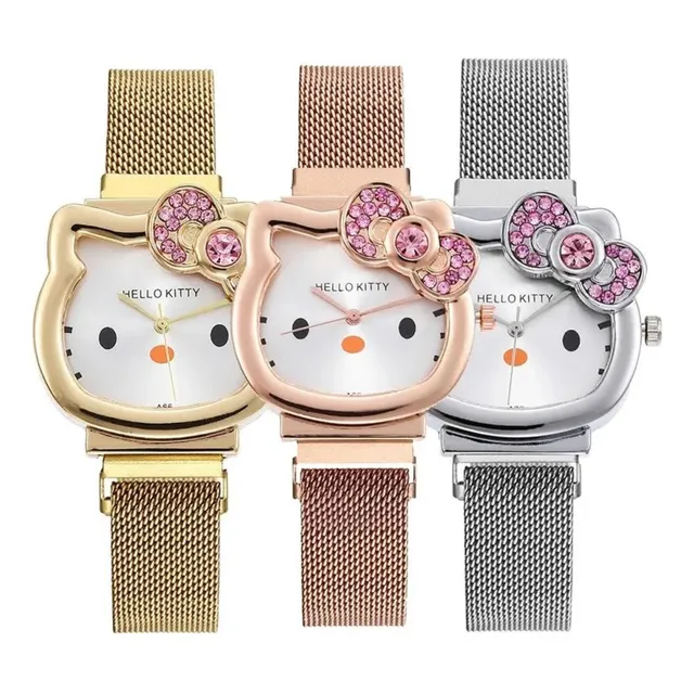 Reloj Analógico De Cuarzo Hello Kitty