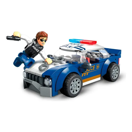 Set De Construcción Patrullero Policial Mega Construx