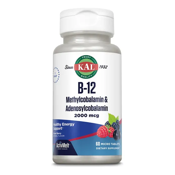 Kal Vitamina B12 Metilcobalamina Y Adenosilcobalamina 2000 M