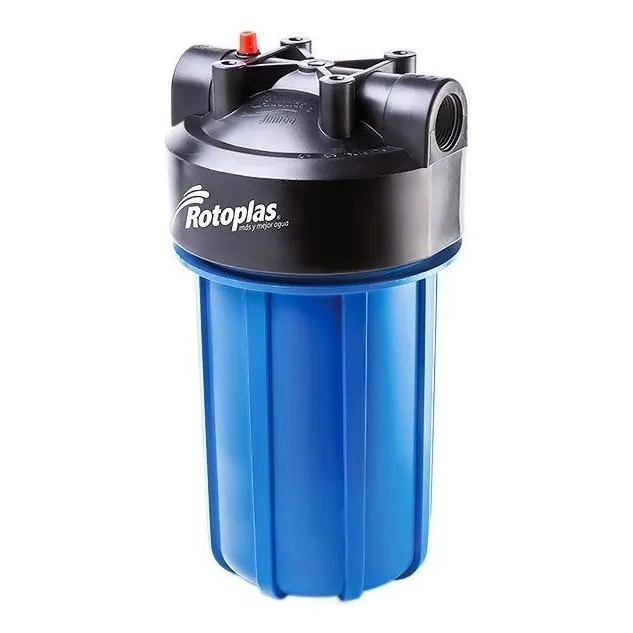 Filtro Jumbo Rotoplas Color Azul + Cartucho Filtro Paso 1 Azul
