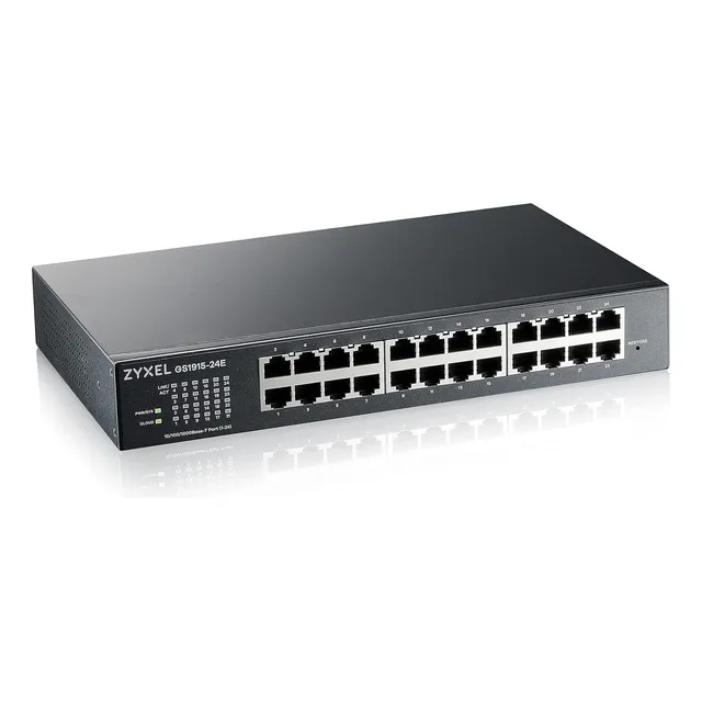 Conmutador Inteligente Gigabit Ethernet (gse) Zyxel De 24 Pu