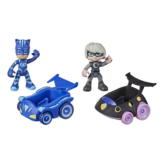 Pj Masks Catboy Vs Luna Girl Battle Racers Juego Preescolar 
