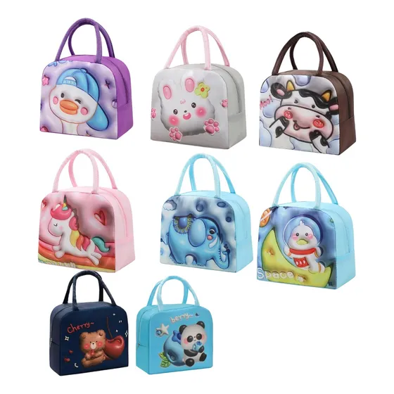 Lonchera Bolso Vianda Termico Impermeable Para Niños
