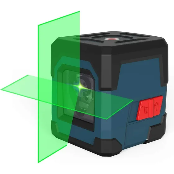 Nivel Laser Linea Cruzada 50 Pies Autonivelacion Laser Verde