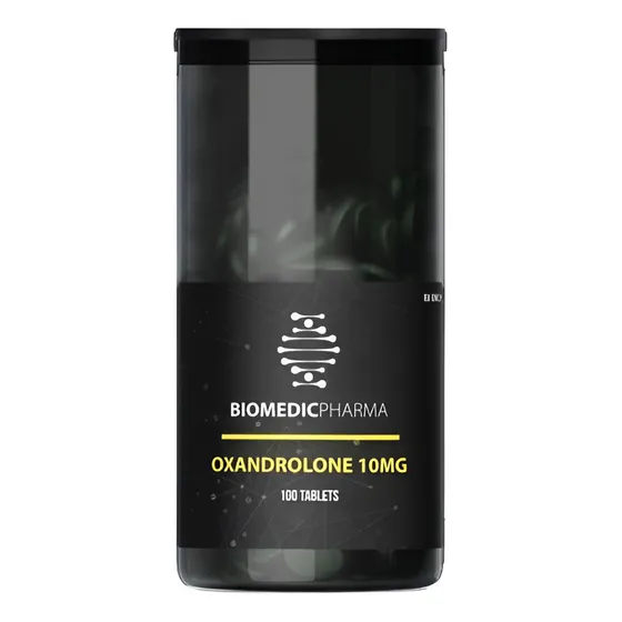 Biomedic Oxandrolone 10mg 100 Tabletas Sabor Sin Sabor