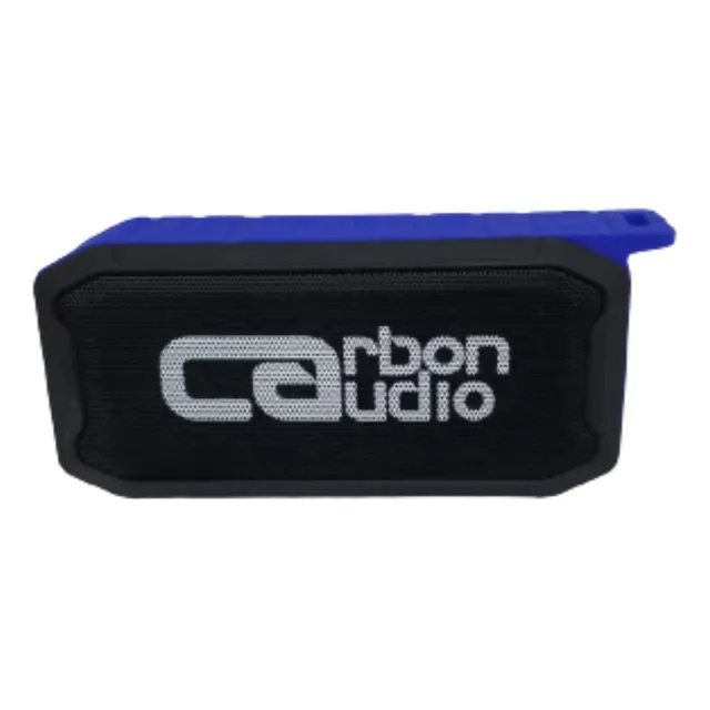 Bocina Inalambrica Bluetooth Portable Carbon Ipx7 Sumergible Color Negro/azul