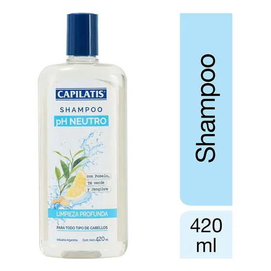 Capilatis Shampoo Limpieza Profunda Ph Neutro 420ml
