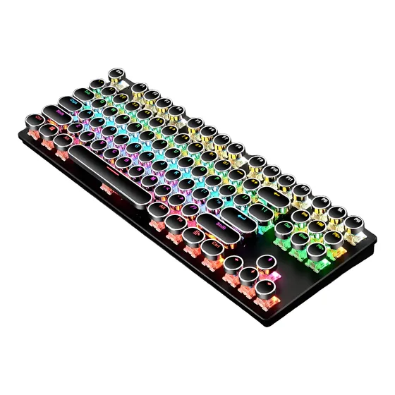 Teclado Mecanico Con Luz Rgb Moderno - Cs.