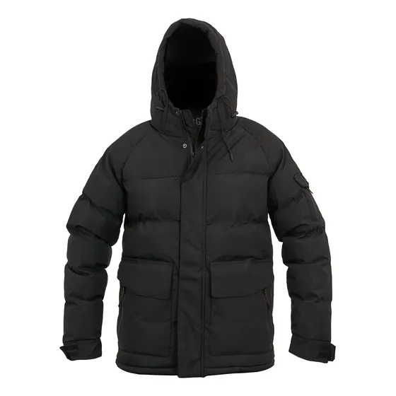 Campera Hombre Impermeable Abrigo Puffer Parka Capucha Bgt