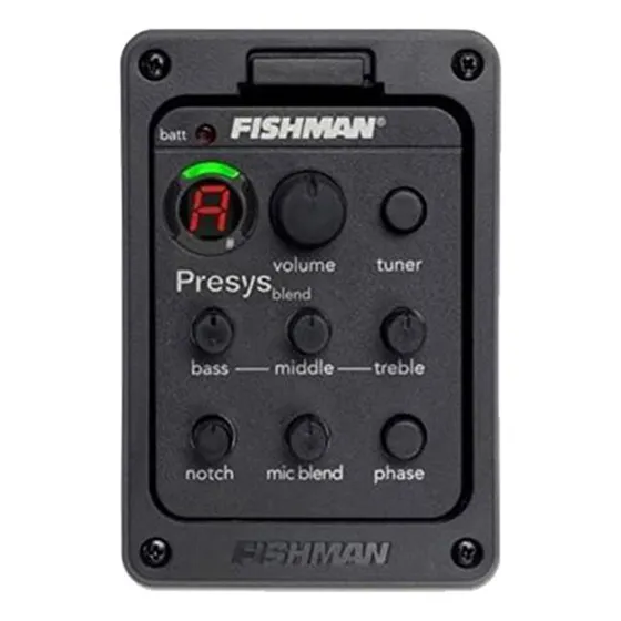 Preamplificador Fishman P. Blend 301 Mic P/acustica/criolla.