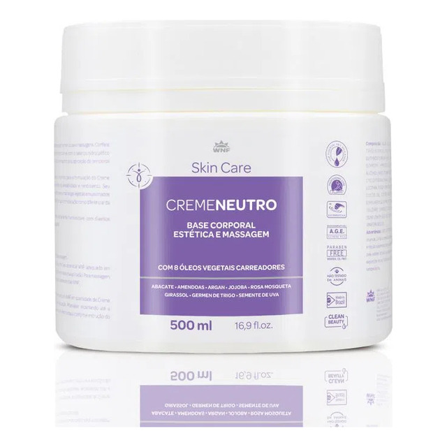 Creme Neutro Corporal Esthetic Spa Wnf - 500ml Tipo De Embalagem - Fragrância - Tipos De P... Creme Neutro Corporal Esthetic Spa Wnf - 500ml Tipo De Embalagem - Fragrância - Tipos De P...