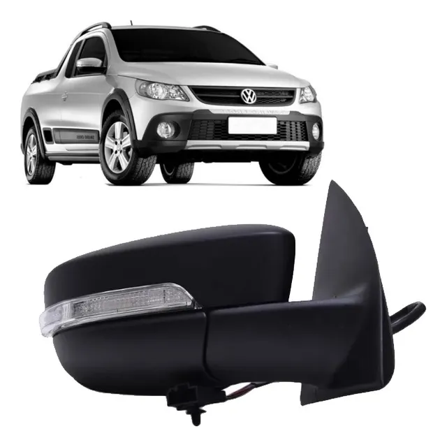 Retrovisor Elétrico Saveiro G5 Cross Pisca Direito Ate 2011