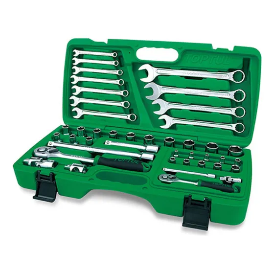 Juego De Dados 1/2 Y 1/4 (42 Piezas) Toptul
