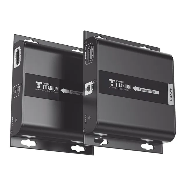 Kit Extensor Hdmi 120 Mts/4k@30hz/cat 5e/6