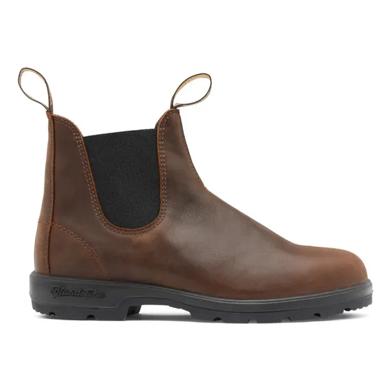 Botas Blundstone 1609 Elastic Side V Cut Antique Brown - La 