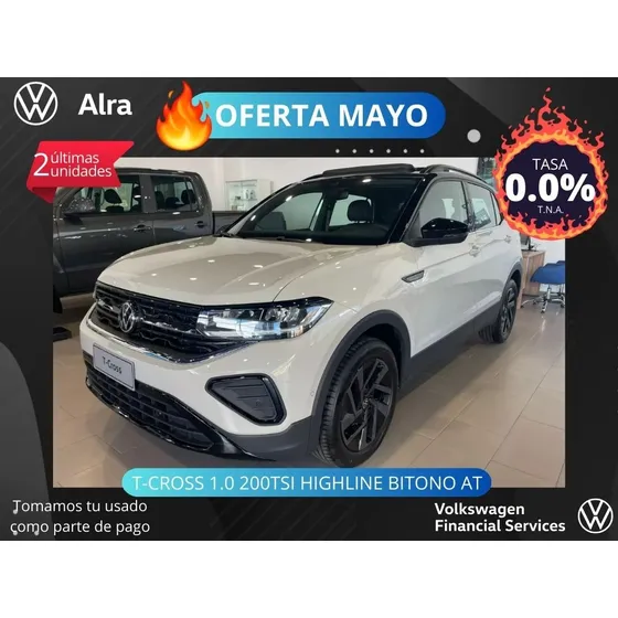 Volkswagen T-cross 1.0 200 Tsi Highline Bi-tono Aut