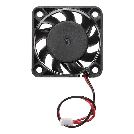 Cooler Fan 40mm 12v Peltier Impresora 3d Disipador Pc 2 Pin Led Negro