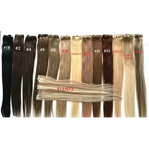 Tressmatch 20  -22  Remy Cabello Humano 7  Ancho (3 E84lw