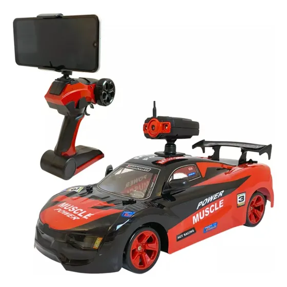 Auto A Radio Control Vission Camara Car Ditoys Rojo