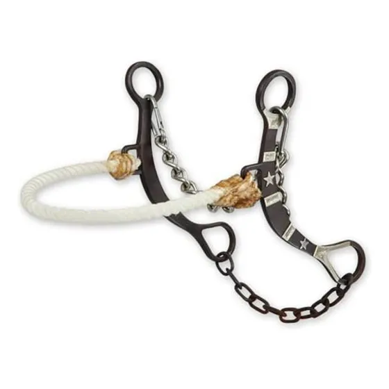 Classic Equine Bozo Sidepull Hackamore 6 3/4 Pulgadas