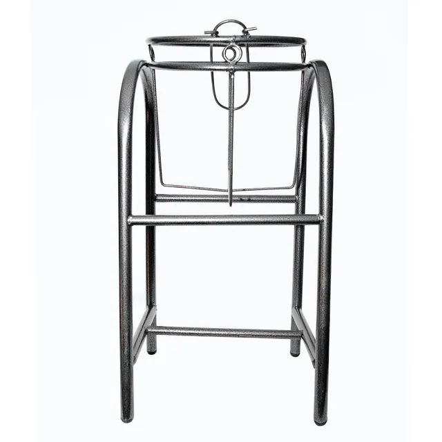 Porta Garrafon Metalico Tipo Columpio C / 1 Niv Color Silver