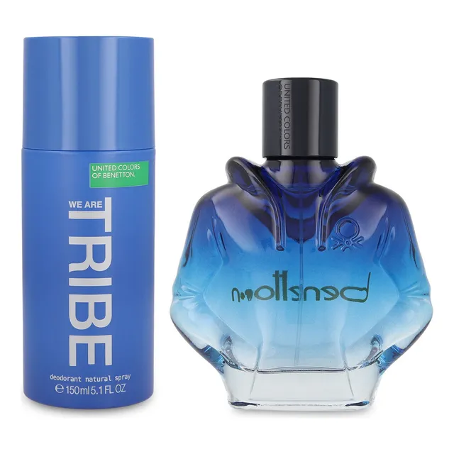 Set Perfume de Hombre Benetton We Are Tribe 90 ml
