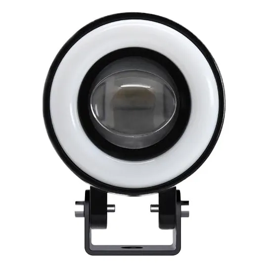 Luz Antiniebla Led Para Motocicleta Color Blanco Ambar 6000