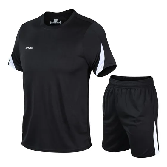 Conjunto De Playera Mangas Cortas Y Short Deportivo Hombre